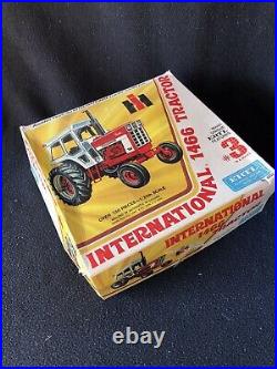 As Is Vintage 1973 Model Kit Ertl 8003 International Harvester 1466 Tractor Ih