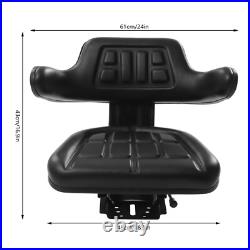 Black Tractor Seat For International Harvester 454 464 574 584 585