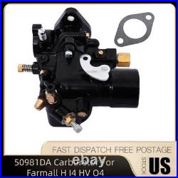 Carburetor withGasket 50981DA For International Harvester Farmall H W4 Tractor
