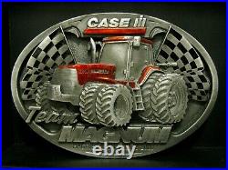 Case IH MX270 MAGNUM Tractor Belt Buckle 2000 Racine Plant Tours CIH Lt Ed DUALS