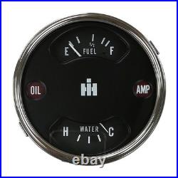 Cluster Gauge Fuel & Temp Fits International 706 806 1206 Tractors 382732R91