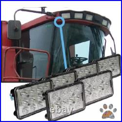 Combine LED Cab Light Kit 6 Lamps 2802. Fits Case IH 2144 2377 2388 2577 2588