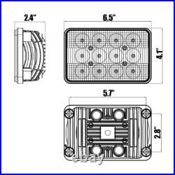 Combine LED Cab Light Kit 6 Lamps 2802. Fits Case IH 2144 2377 2388 2577 2588