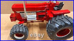 Custom Ertl International IH 1586 1/16 Tractor FWA, 3 pt, Terra Tires, Exhaust
