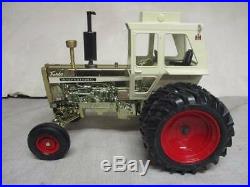 Custom GOLD International Harvester 1256 Toy Tractor, 1/16 Scale