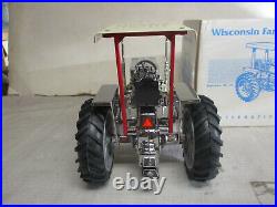 Custom Silver Chrome IH Model 1568 Toy Tractor 94 WI Farm Progress 1/16 Scale
