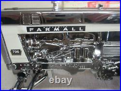 Custom Silver Chrome IH Model 706 Toy Tractor 98 Lafayette Toy Show 1/16 Scale