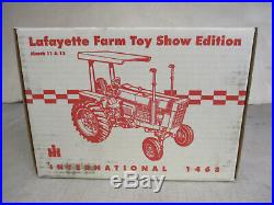 Custom Silver Chrome International Harvester 1468 Toy Tractor, 1/16 Scale