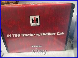 ERTL IH 756 Tractor With Hiniker Cab 1/16 Die Cast STK #14124 New! International