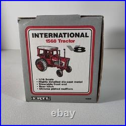 ERTL IH International Harvester 1568 V8 Tractor 1/16 Scale Diecast NIB #4602
