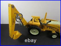 ERTL International 3444 Harvester Backhoe & TD 25 Bulldozer Tractor Vintage Lot