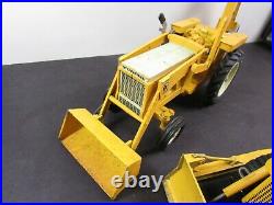 ERTL International 3444 Harvester Backhoe & TD 25 Bulldozer Tractor Vintage Lot