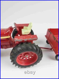 ERTL International Harvester Farmall 1026 Hydro Tractor + Wagon Rake Tiller