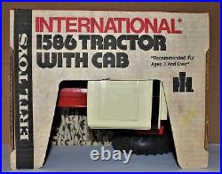 ERTL Toys IH 1586 1/16 Diecast Vintage from 1970's With Cab and Dual Wheels, NIB
