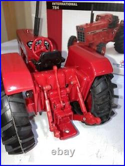 EXTREMELY RARE INTERNATIONAL 784 TRACTOR 1/16th SCALE IH FWA 3 Point Hitch MIB
