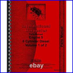 Engine Parts Manual Fits International Harvester 4366 Tractor