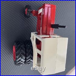 Ertl 116 International 1466 Turbo WF Tractor withCab & Dual Rear Wheels 1970s