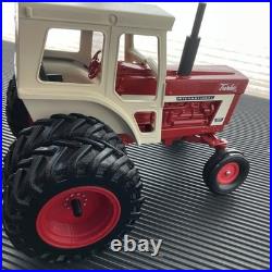 Ertl 116 International 1466 Turbo WF Tractor withCab & Dual Rear Wheels 1970s