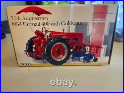 Ertl 1954 Farmall 400 Tractor with Cultivator 50th Anniversary Die-Cast