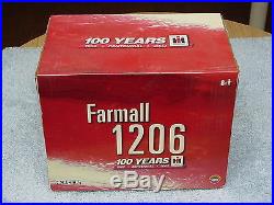 Ertl 1/16 2002 Ih Farmall 1206 100 Year Tractor