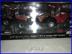 Ertl 1/32 Case Ih Magnum 305 Steiger 535 4wd Gold Signature Edition Tractor Set