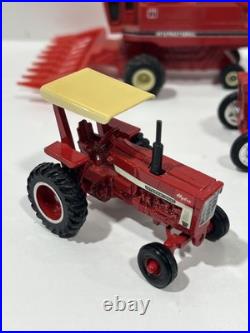 Ertl 1/64 International Harvester Tractor Lot 966 1066 1086 1466 1 PR Combine
