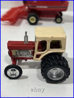 Ertl 1/64 International Harvester Tractor Lot 966 1066 1086 1466 1 PR Combine