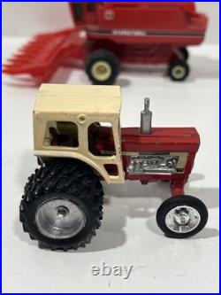 Ertl 1/64 International Harvester Tractor Lot 966 1066 1086 1466 1 PR Combine