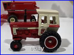 Ertl 1/64 International Harvester Tractor Lot 966 1066 1086 1466 1 PR Combine