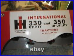 Ertl BRITAINS International Harvester 330 AND 350 UTILITY TRACTORS 1/16 NIB