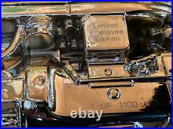 Ertl IH Farmall H Tractor 50th Gold Chrome 1995 Employ Ed 1/16 IH-4453-10DA-B