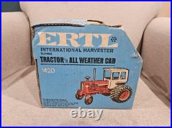 Ertl International 1456 Blue Box Tractor