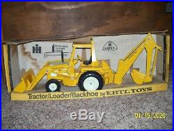 Ertl International Backhoe / Loader Farm Toy Tractor 116 Scale NIB