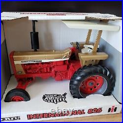 Ertl International Farmall 826 Gold Demonstrator Tractor Diecast 116