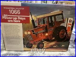 Ertl International Harvester 1066 Tractor With Duals, 1/16 Scale. BLACK CHASER