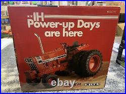 Ertl International Harvester 1066 Tractor With Duals, 1/16 Scale. BLACK CHASER
