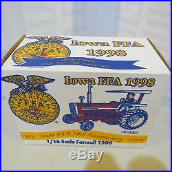 Ertl International Harvester 1206 70th Anniversary 1998 Iowa FFA IH513
