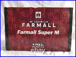 Ertl Mccormick Farmall Super M 1/16 Die-Cast International Harvester 2003 NIB