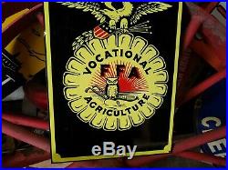 FFA Agriculture Farm Sign Tractor Seed Feed Barn Gas Oil
