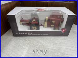 FIRESTONE WHEELS OF TIME INTERNATIONAL HARVESTER IH FARMALL 504 WithGRINDER MILL