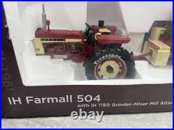 FIRESTONE WHEELS OF TIME INTERNATIONAL HARVESTER IH FARMALL 504 WithGRINDER MILL