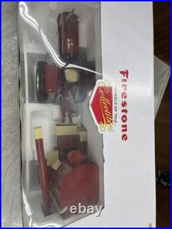 FIRESTONE WHEELS OF TIME INTERNATIONAL HARVESTER IH FARMALL 504 WithGRINDER MILL