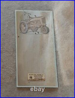 Farm Tractor Mechanicsburg McCormick International Harvester Goodyear Tires