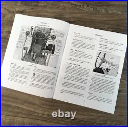 Farmall 400 Gas Tractor Service Manual Parts Catalog Operators Repair Shop Set