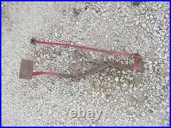 Farmall 656 Rowcrop High Utility tractor IH brake pedal with linkage rod