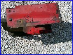 Farmall 656 rowcrop tractor IH IHC hydraulic cover panel for over valve bodies