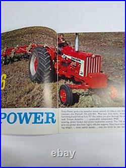 Farmall 706 & 806 Tractor 24 Page Sales Brochure Good Condition