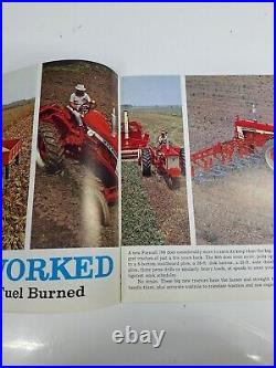 Farmall 706 & 806 Tractor 24 Page Sales Brochure Good Condition