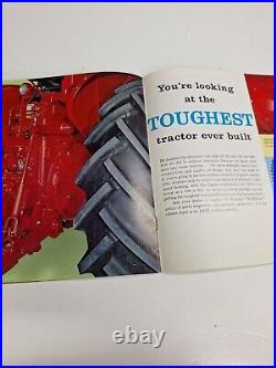 Farmall 706 & 806 Tractor 24 Page Sales Brochure Good Condition