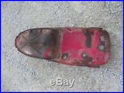 Farmall Cub IH tractor IH gas tank hood from mesh grill style tractr
